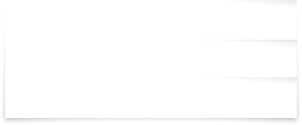 Clean white and light gray gradient background with subtle horizontal lines creating a modern, minimalist aesthetic.
